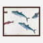 Mackerel By John Beard - Gallery Wrapped Canvas Print;Mackerel By John Beard - Gallery Wrapped Canvas Print Print by John Beard-602179517-602179518