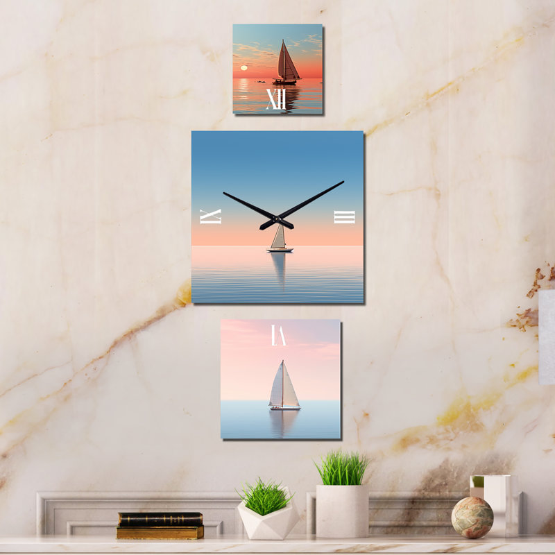 Majeed Metal Wall Clock