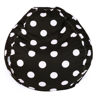 Aalin Medium Cotton Twill Classic Bean Bag by Isabelle & Max