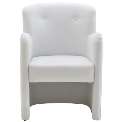 Bergen 24" Wide Performance Fabric Upholstered Dining Armchair by Joss & Main