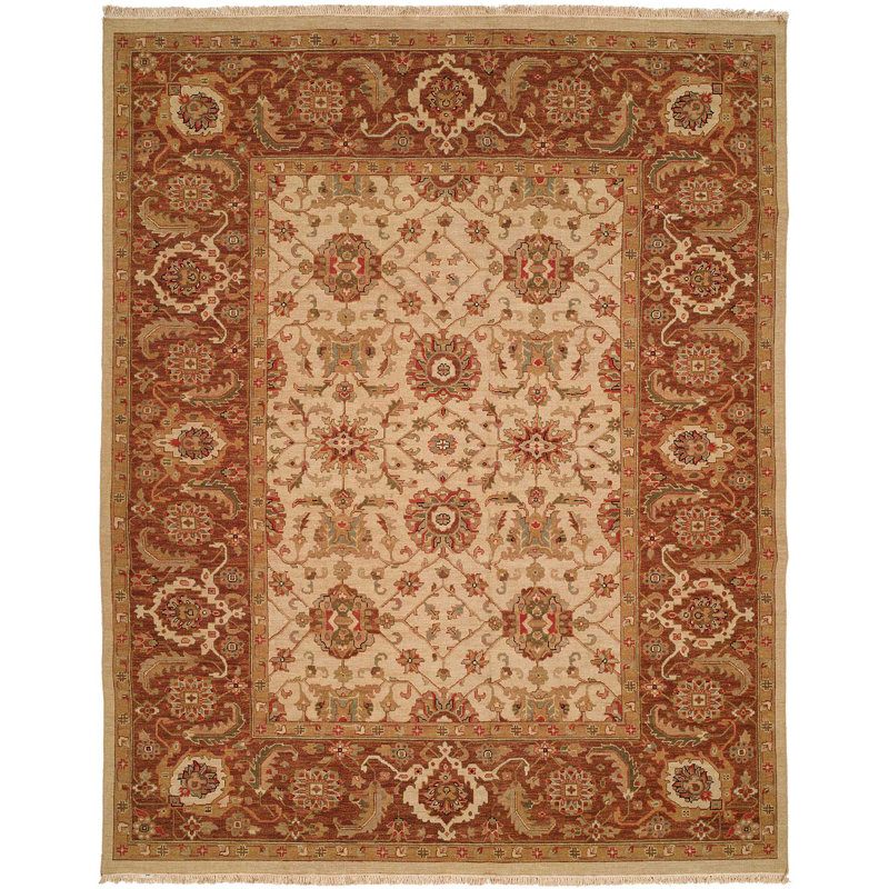 Forbesganj Wool Oriental Indoor Rug, Runner 2'6" x 12'
