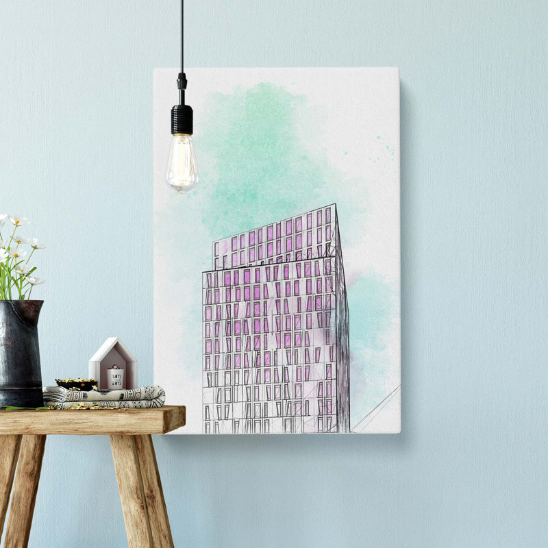 Sketching the Architecture Vol.11 - Wrapped Canvas, 50cm H x 35cm W x 3cm D