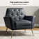 Johan Armchair With Tufted Back