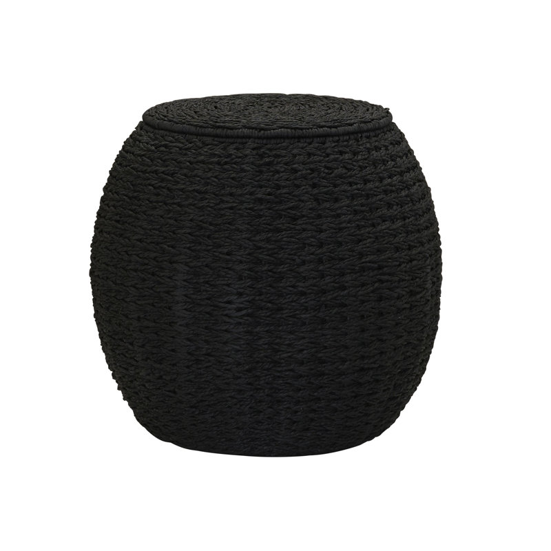 Baudette End Table, Black