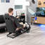 Habitacle de simulateur de course VIVO avec base à roulettes et siège inclinable (série STAND-RACE1B)-93593354