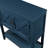Tevrat Vintage Console Table | 4 Drawers & Open Shelf | Solid Pine Wood & MDF | Classic Style with Spacious Storage | Living Room/Entryway Sofa Table-1247473252-1247473251