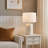 18’’ Natural Seashell Resin Table Lamp