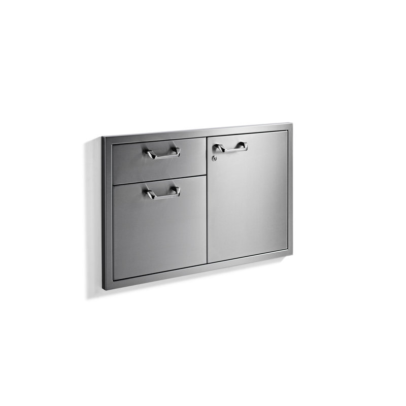 Lynx Professional Stainless steel Drop-In Door & Drawer Combo