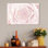 Floral et botanique rosé fleurs d’hiver-impression d’art graphique sur toile tendue