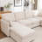 Wilroy 7-Piece Upholstered U-Shaped Sectional Sofa-1310612531