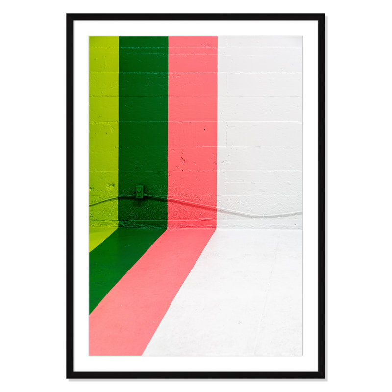 Imprimé Happy Happy, Cadre photo noir simple, Oui, H 41,5 po x l 29,5 po x P 1,25 po