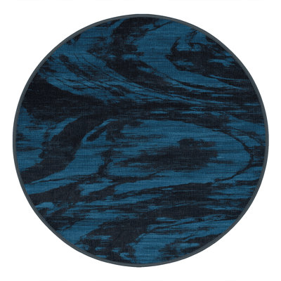Machine Washable Abstract Gray Area Rug