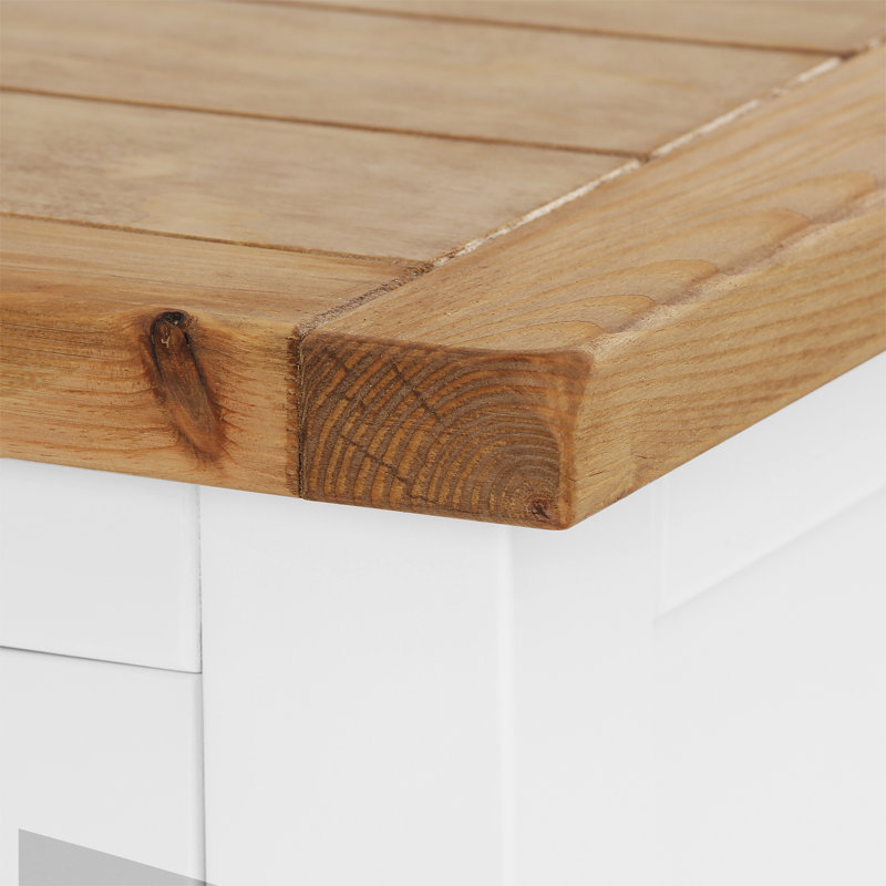 Pompey End Table, Off-White