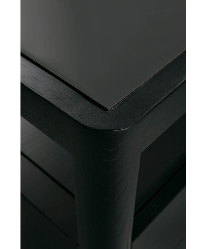 Spindle 4 - Drawer Dresser, Black