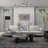 Black Metal Overlapping Lines Geometric Home Wall Decor