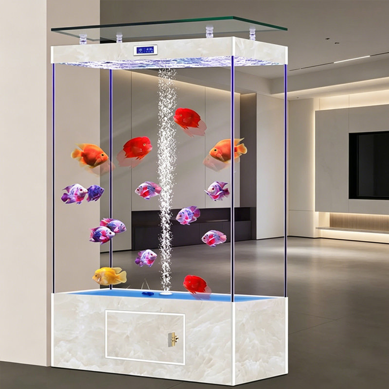 Aquarium 104-114 gallons, Blanc