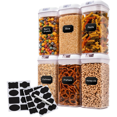 6 Container Food Storage Set
