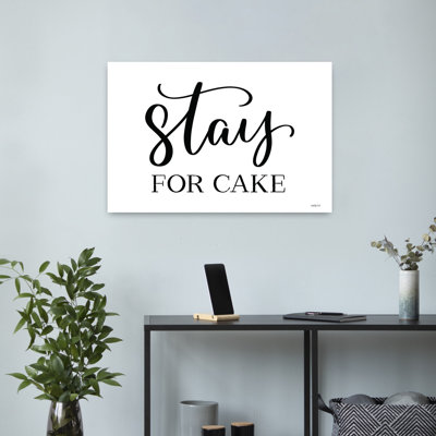 Stay For Cake, art contemporain abstrait fantaisiste