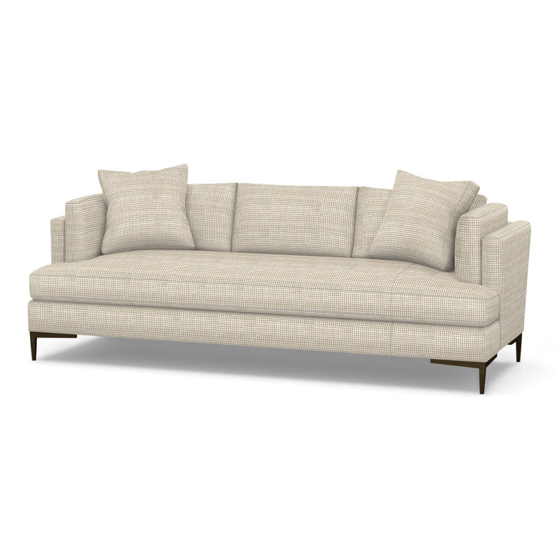 Aiden Upholstered 90.5'' Sofa, Antique Bronze, Perigold Rest Meadow