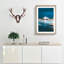 Sydney Opera House Lights in Abstract - Picture Frame Graphic Art Print on MDF-55729699-55729700