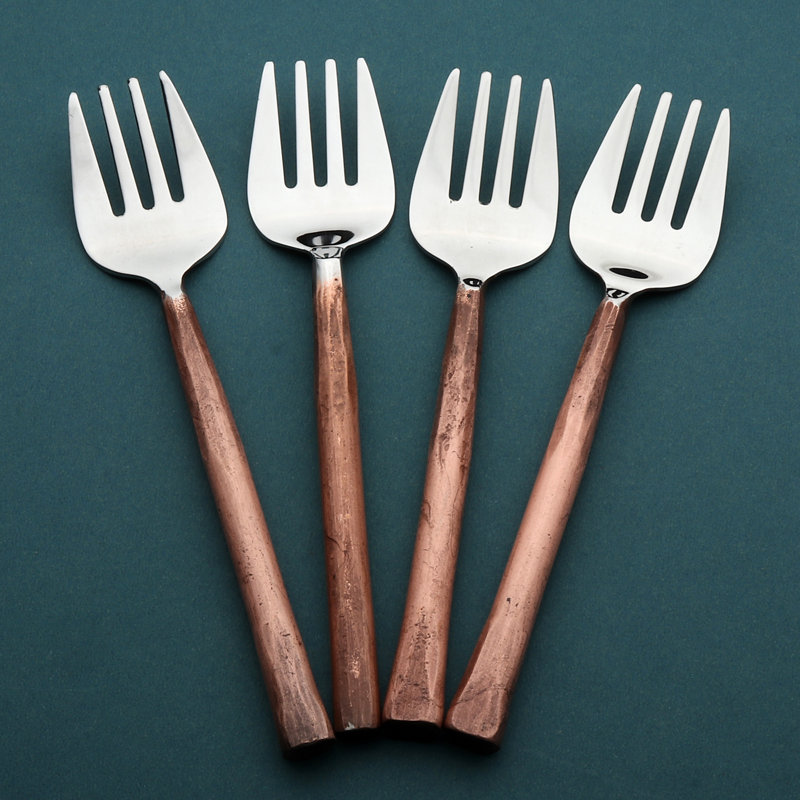 Ahrie INOX ARTISANS Sundance Sardine Table Forks 4 Pc. Set