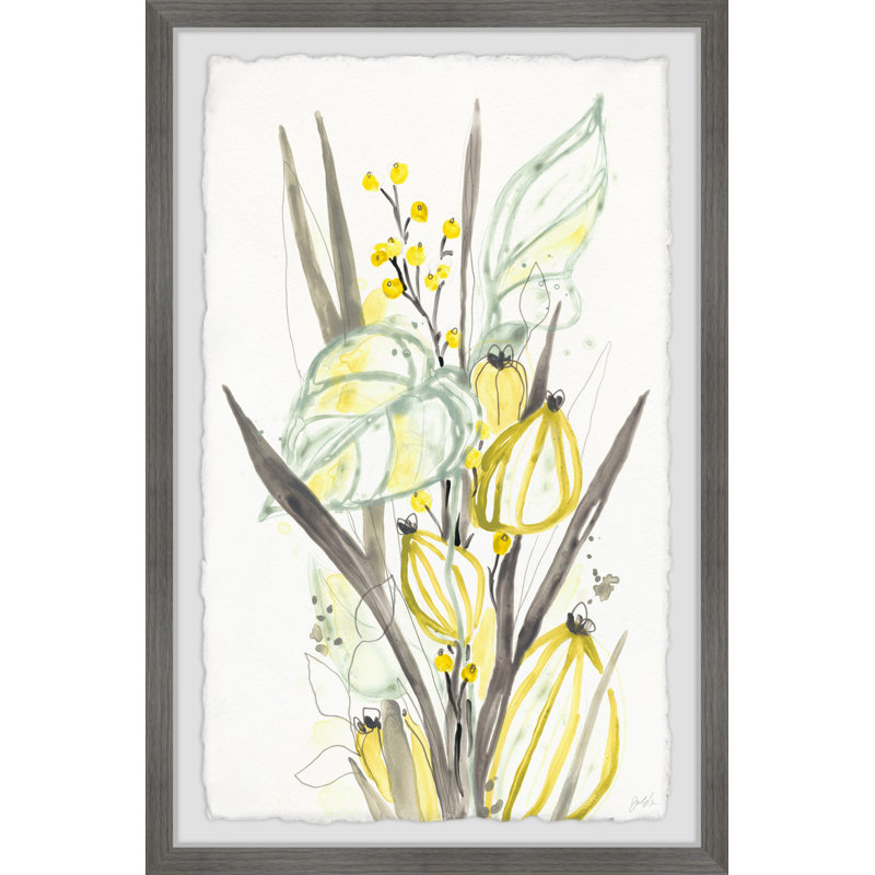 Ethereal Citron II by Marmont Hill - Single Picture Frame Painting, 41cm H x 61cm W