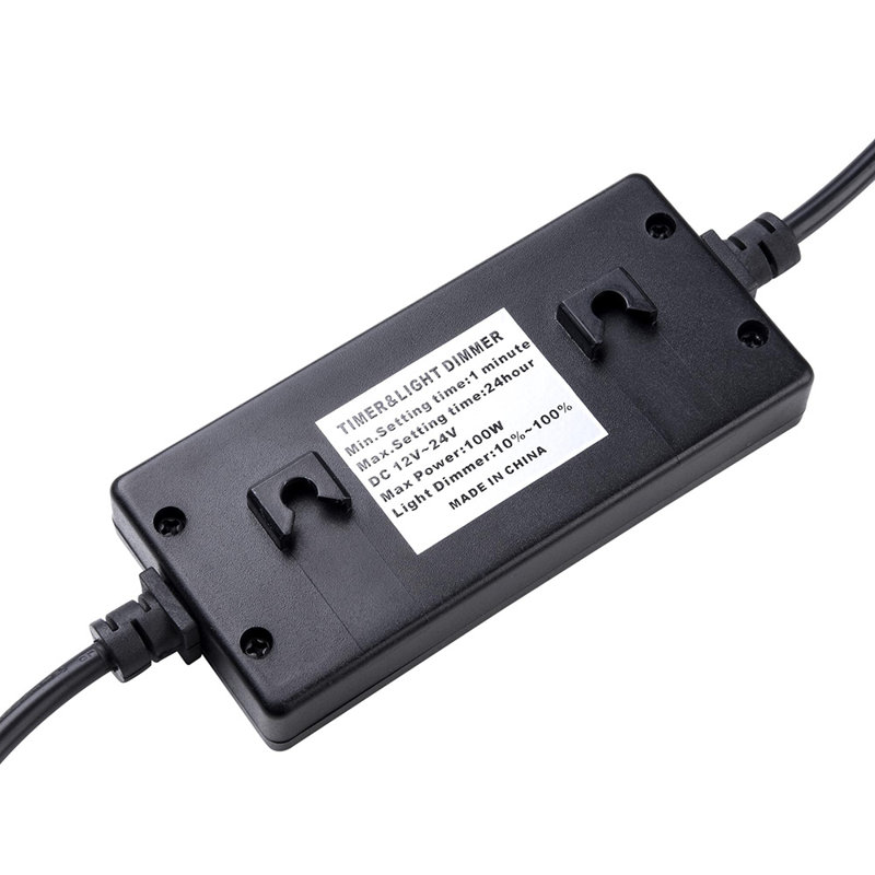 12-24V Digital Controller Dimmer Timer with 2 Suckers for LED Aquarium Light Fish Tank