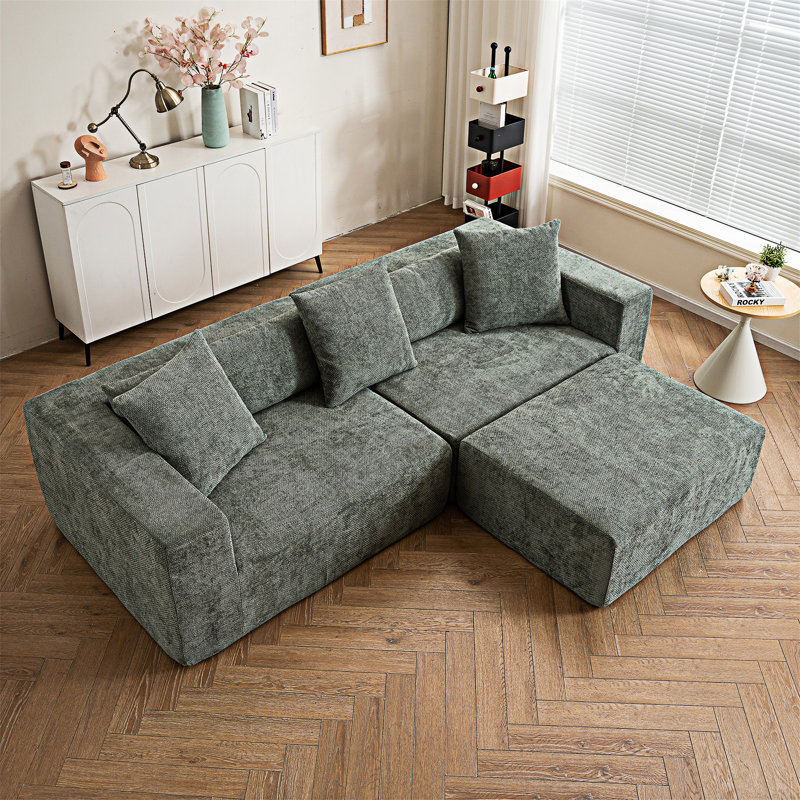 Canapé modulaire en L