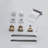 Juno Lucca LED Waterfall Bathroom Sink Faucet Tub Mixer Tap in Chrome