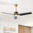 52" Modern 3-Blade Indoor Ceiling Fan with Integrated Dimmable LED Light and Remote Control-1019613740