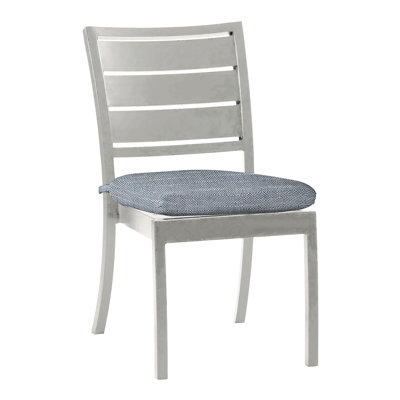 Chaise d'appoint en aluminium Charleston - Huître