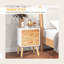 Averygrace 40cm W Manufactured Wood Bedside Table