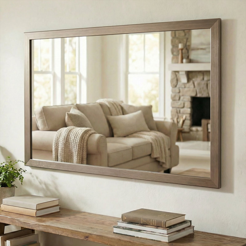 Miroir Meade, Or, 28 po x 60 po