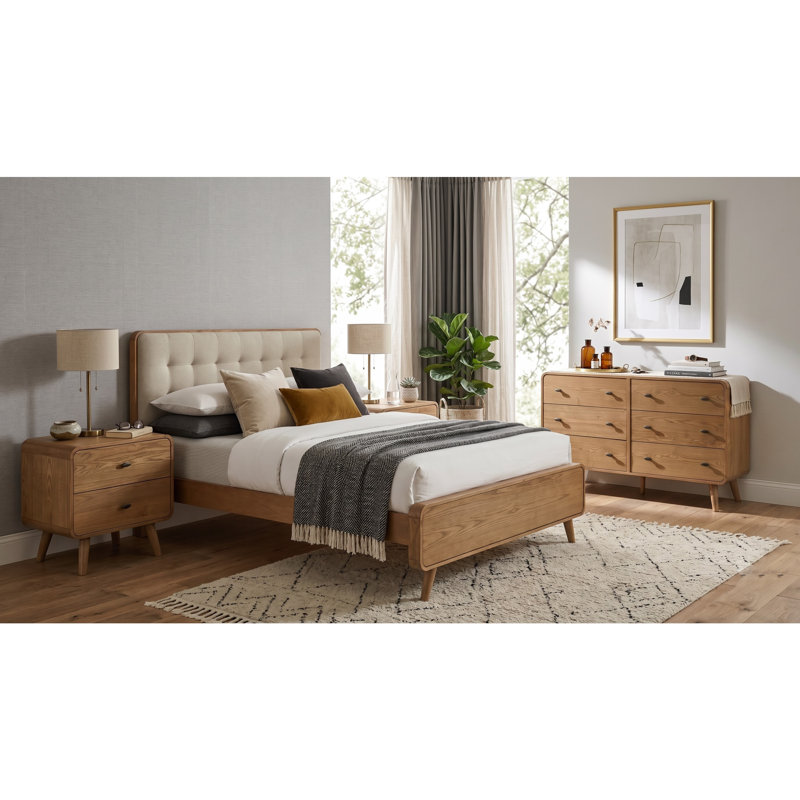 Rowan Light Ash Queen 4-piece Bedroom Set