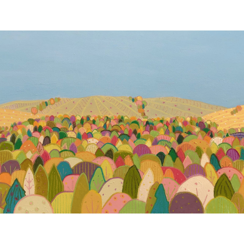 Of Woods & Hillsides Print by Jeff Ferst, 24" H x 32" W, Wrapped Canvas