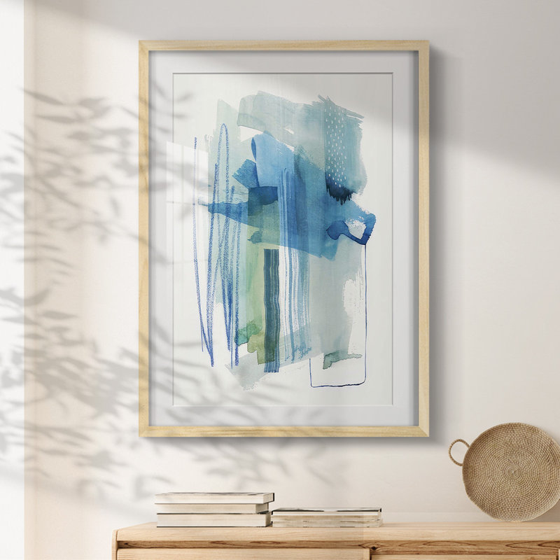 Abstract Oasis I -Framed Print