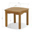 Table d'appoint en teck Rafael