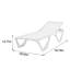 Chaise longue d'extérieur ajustable-101073339