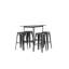 Alicyn 4 - Person Dining Set-483381305-483381310