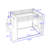Bunk Bed With Desk, Storage Shelves USB And LED Light-1471701993-1462579950