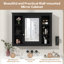 Armoire de salle de bain murale avec miroir-407618639