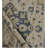 Vintage One-of-a-Kind Rectangle 6' X 11'8" 1940s Wool Area Rug in Beige/Blue/Olive