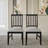 Wooden Dining Chair With Warm Grey Cover-212929904