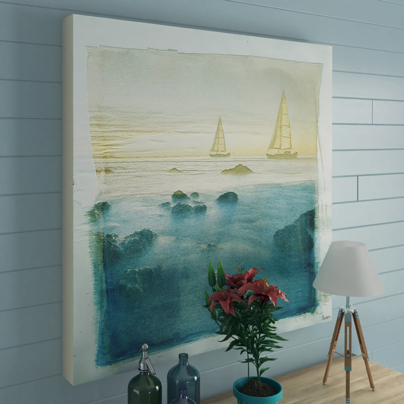 Parvez Taj - Wrapped Canvas Painting, 81cm H x 81cm W