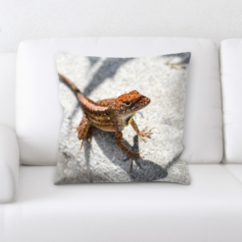 Microsuede Throw Pillow
