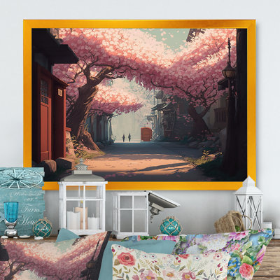 «Cherry Blossums Forest II», reproduction sur toile