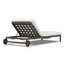 Chaise longue d'extérieur en aluminium REINE