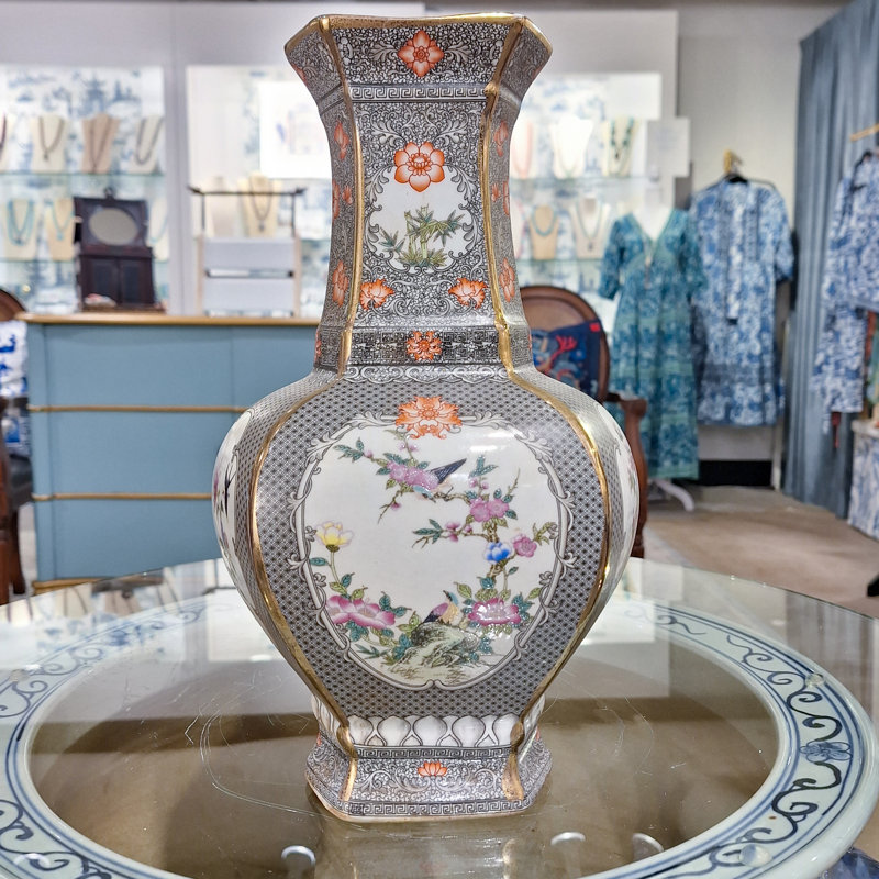 Porcelain Vase Spring Whisper