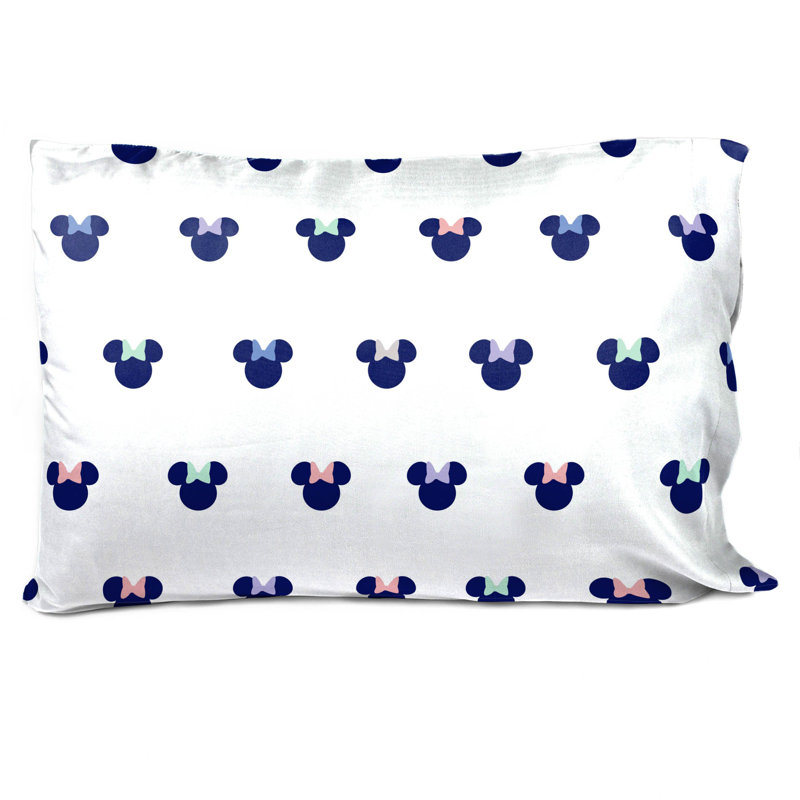 Minnie Mouse White Organic Cotton Full Sheet Set