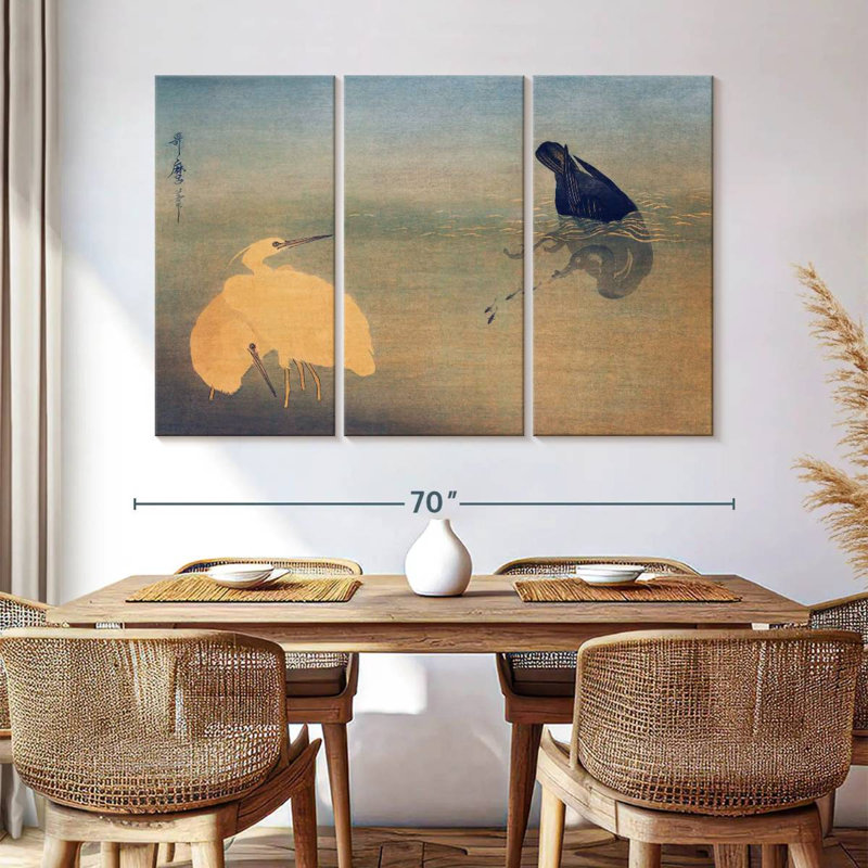 U To Shirasagi, 42" H x 65" W